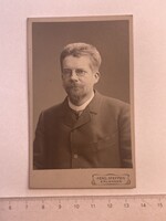 -AX080- Régi Vizitkép Vizit Kép Fotó Vizitkártya Kabinetfotó CDV