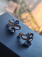 Emporia Zafir 925-ös ezüst fülbevaló pillangó/masni motívumos elegáns ékszer