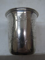 Bécsi ezüst keresztelő pohár