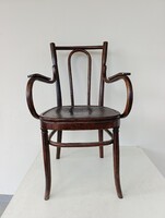 Antik Thonet hajlított bútor szék wc ülőke Fischel 852 6339