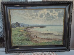 Kárpáthy Jenő: Balatonpart