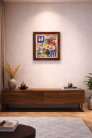 Winkler Attila – Az idő elszáll, olaj/vászon, 50×40 cm, dekoratív csendélet