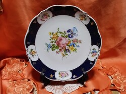 Triptis, német porcelán dísztányér