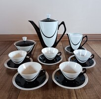 Régi Lengyel Chodziez modern porcelán készlet