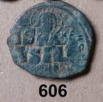 X. Constantine and Eudocia Follis Byzantine 1059-1067 AD 4,75g 23-25mm Felülverte a saját érméjét!