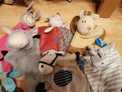 Csacsis - lovas szundikendők 013. (Babyono, King Bear, Fehn, Lätz-Fätz) - Donkey - horse naps 013.