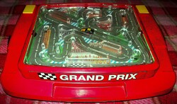 RETRO GRAND PRIX 18 -. AUTOPÁLYA elemes játékgép, 24 x 21 cm a képek szerint