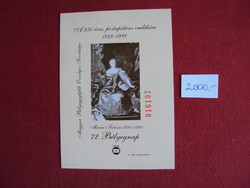 Emlékívek magánkiadások 20-százalékban eladók-SZ-3