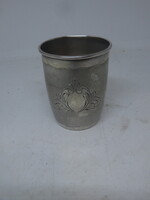 Magyar ezüst keresztelő pohár