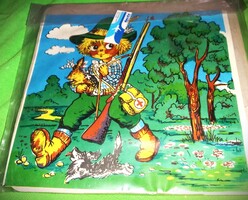 Régi MALÉV shoppos karton puzzle játék bontatlan játszatlan GYŰJTŐI szép állapot a képek szerint