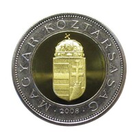 Magyarország,100 forint 2008 PP UNC ötvözet