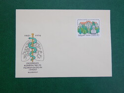 FDC 1976. 75 éves a Korányi TBC és Pulmonológiai Intézet