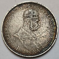 FJ ezüst 1korona Millenniumi 1896