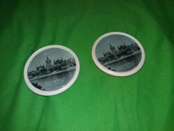 Retro trafikáru céllövöldés 2 pálcás zsebtükör játék BP PARLAMENT átlátszó fóliás képek szerint
