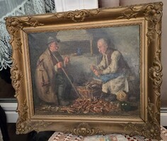 Horváth G. Andor: Kukorica morzsolás