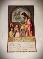 1919.ANTIK -KISZOMBOR - KELEMEN ISTVÁN ELSŐ ÁLDOZÁSI EMLÉKLAPJA KERET NÉLKÜL a képek szerint