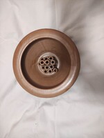 Ceramic cut flower holder from Hódmezővásárhely