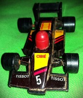 Vintage.NÉMET trafikáru bazáráru bakelit F 1 műanyag játék versenyautó 12 cm a képek szerint