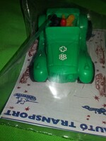 Retro magyar trafikáru bazáráru bontatlan csomag DISNEY BUGGY zöld műanyag autó 11cm képek szerint