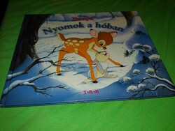 2001.Klassszikus DISNEY - Bambi - Nyomok a hóban képes mese könyv a képek szerint