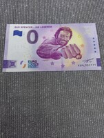 Bud Spencer 0€ emlék bankjegy