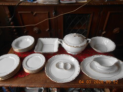 Zsolnay stafír étkészlet