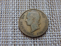 Francia Nyugat Afrika  10 Francs  1956