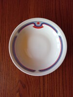 Bella menza mintás alföldi porcelán mély tányér