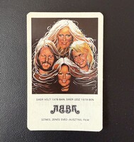MOKÉP - ABBA kártyanaptár 1979