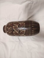 Ceramic flower vase from Hódmezővásárhely