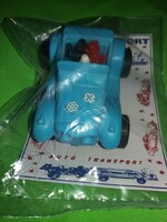 Retro magyar trafikáru bazáráru bontatlan csomag DISNEY BUGGY kék műanyag kisautó 11cm képek szerint
