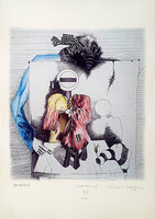 Ef Zámbó István - Bemutató 58 x 41 cm EBP, merített papír