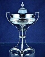 ÁLOMSZÉP, ANTIK EZÜST BONBONIER, SVÉDORSZÁG, 1903!!!