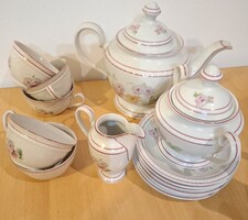 Zsolnay Iris porcelán  teás szett