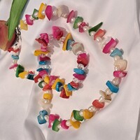 Édesvízi gyöngy és gyöngyház szett