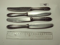 Retro evőeszköz készlet része 4 db kés Gundel étterem - DDR kelet-német gyártmány