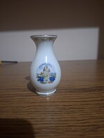 Bavaria (német) porcelán váza. Maria Zell. 10 cm. Hibátlan. Jelzett.