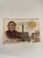 Deák Ferenc 20 Ft, első napi veret