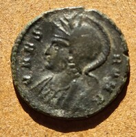 Római kisbronz URBS Roma smk gamma verdejel (U3)