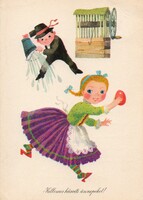 Képeslap: Húsvét.