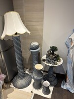 Enteriőr - dekorációs együttes (műkő/gipszkompozit)