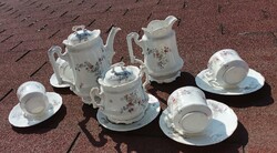 Antik 1800-as évekbeli teás készlet