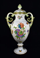 HERENDI VIKTÓRIA MINTÁS FEDELES " SERLEG " VÁZA ... A FÉL MÉTER MAGAS!!!