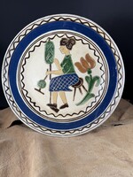 Nagyon ritka Korondi falitányér