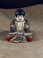 Gyönyörű antik sorszámos SATSUMA budha szobor
