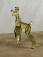 Gyönyörű muranói? üveg uszkár