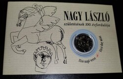 2025 Nagy László születésének 100. évfordulója 100 Forint elsőnapi veret