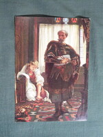 Képeslap,Budapest,Nemzeti galéria,Madarász viktor festmény,Zách Felicián,1969-