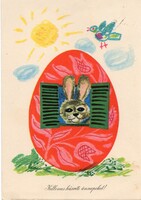 Képeslap: Húsvét.