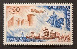 1966. Franciaország - Hastingsi csata évf. - önálló érték ** (496.)